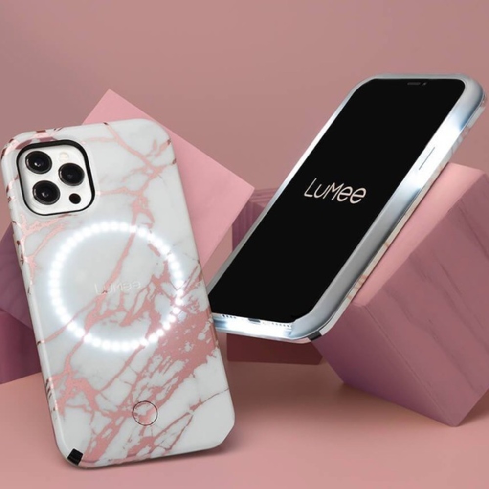 LUMEE Halo Rose Metallic iPhone 12 / iPhone 12 Pro